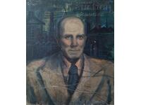Картина, портрет, завод, худ. Д. Македонски (1914-1993)