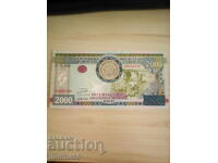 Burundi - 2000 Francs UNC 2008