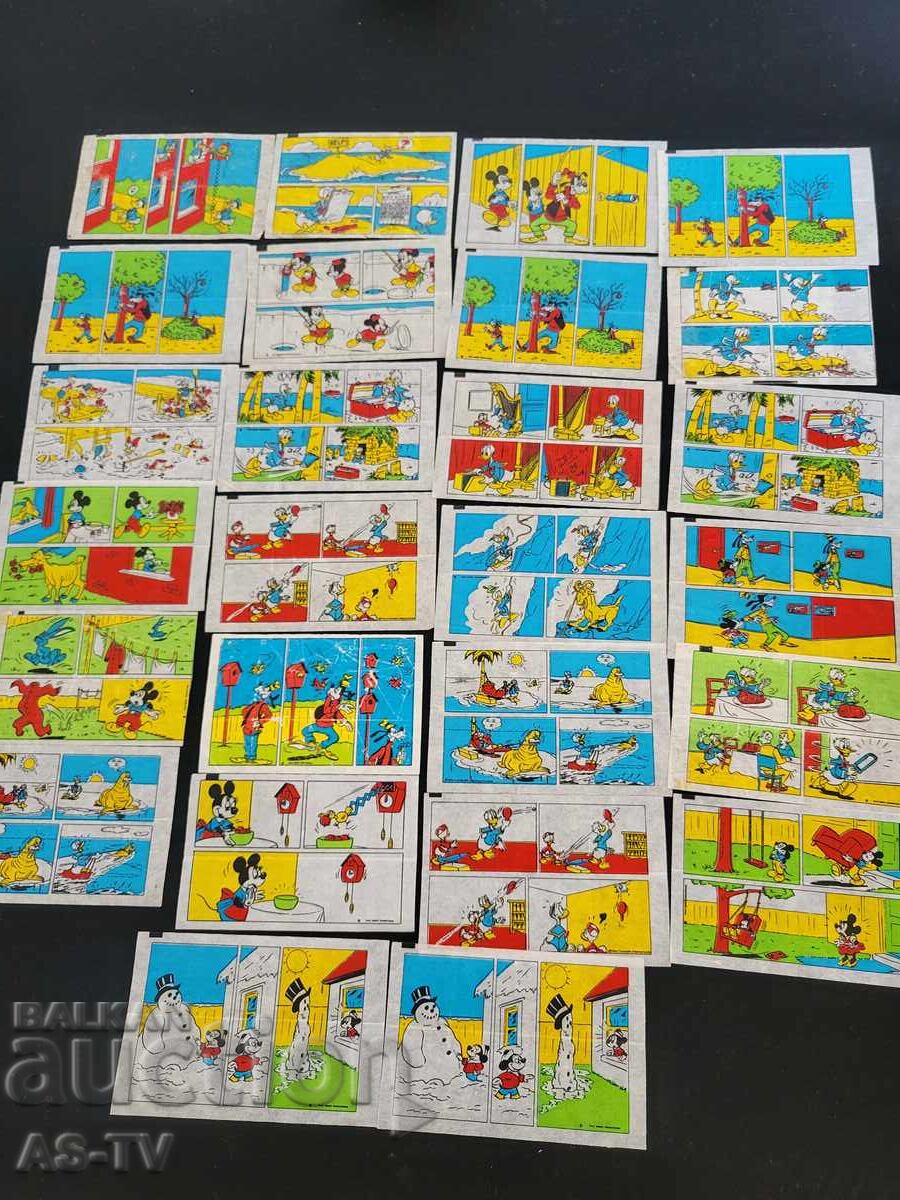 Lot of bubble gum stickers with price € 41.00 | 80.19 BGN