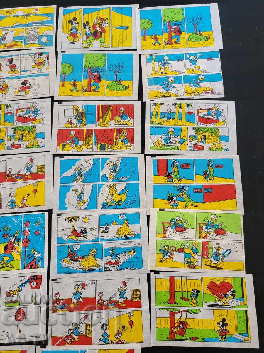 Delivery of Lot of bubble gum stickers