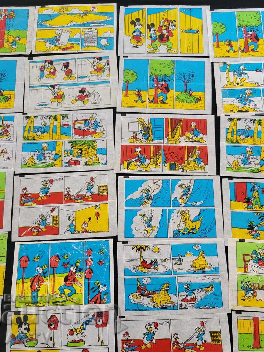 Lot of bubble gum stickers - 6