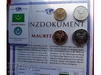 Mauritania-SET 2003-2005 din 4 monede