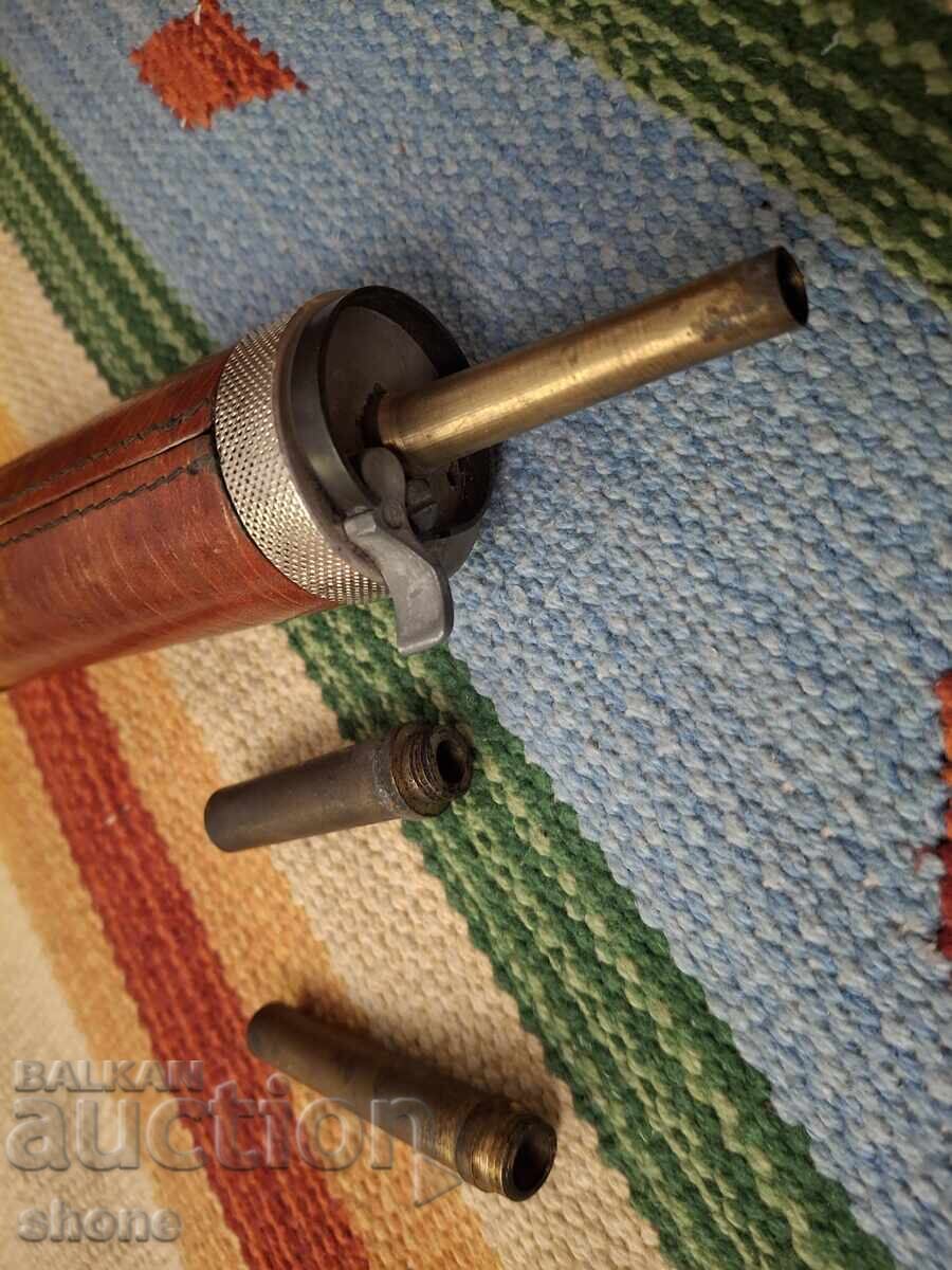 Pulberărie, cutie de praf de pușcă, pistol, pușcă, șisanea, armă cu fitil, armă cu cremene cu preț € 80.00 | 156.47 BGN