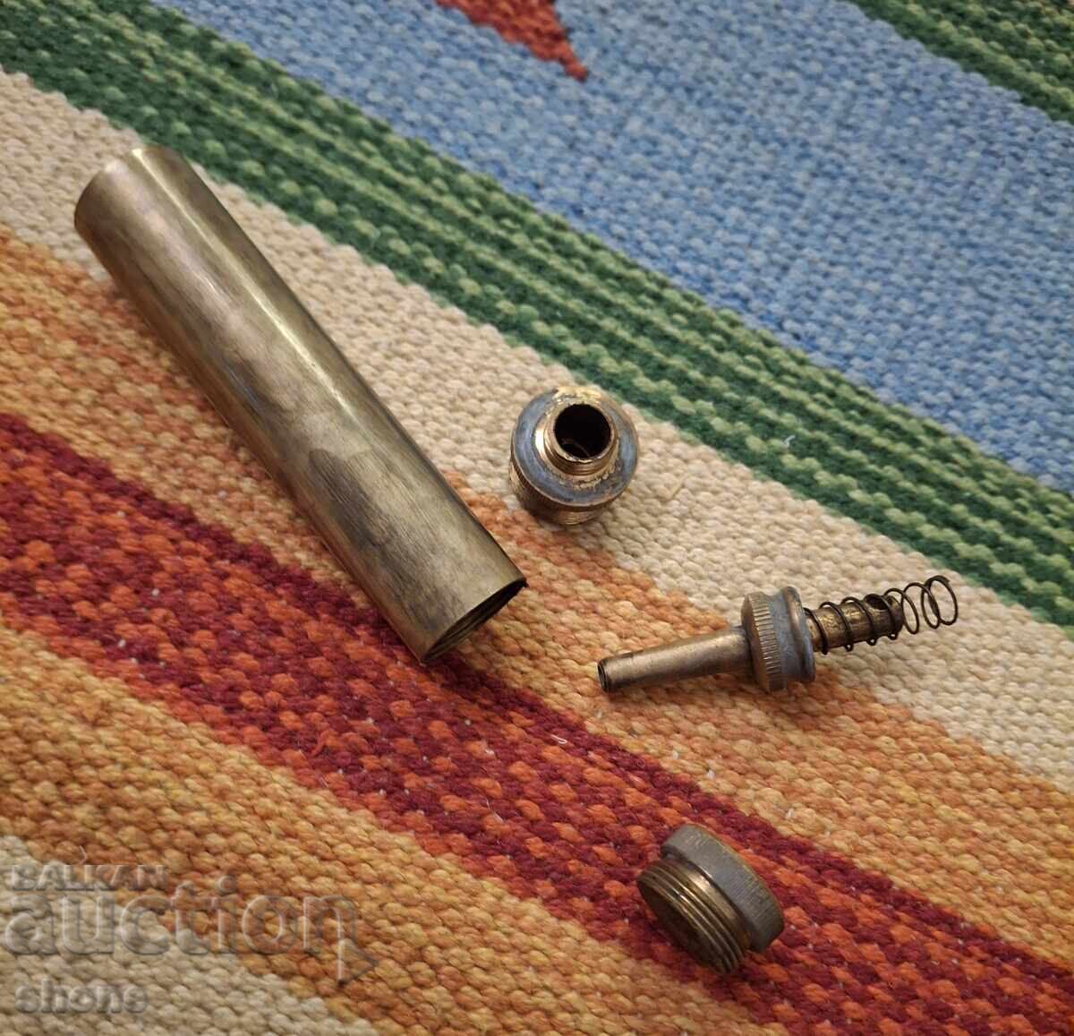 Pulberărie, cutie de praf de pușcă, pistol, pușcă, șisanea, armă cu fitil, armă cu cremene - 5
