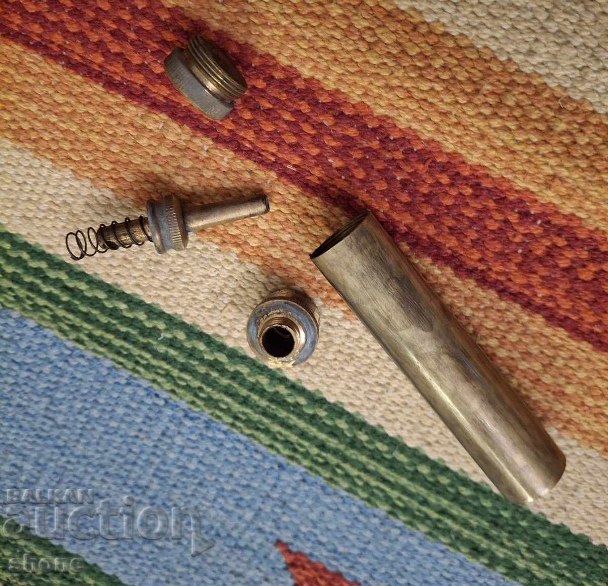 Pulberărie, cutie de praf de pușcă, pistol, pușcă, șisanea, armă cu fitil, armă cu cremene - 7