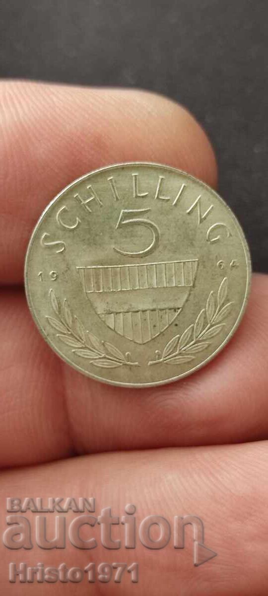 5 шилинга 1964