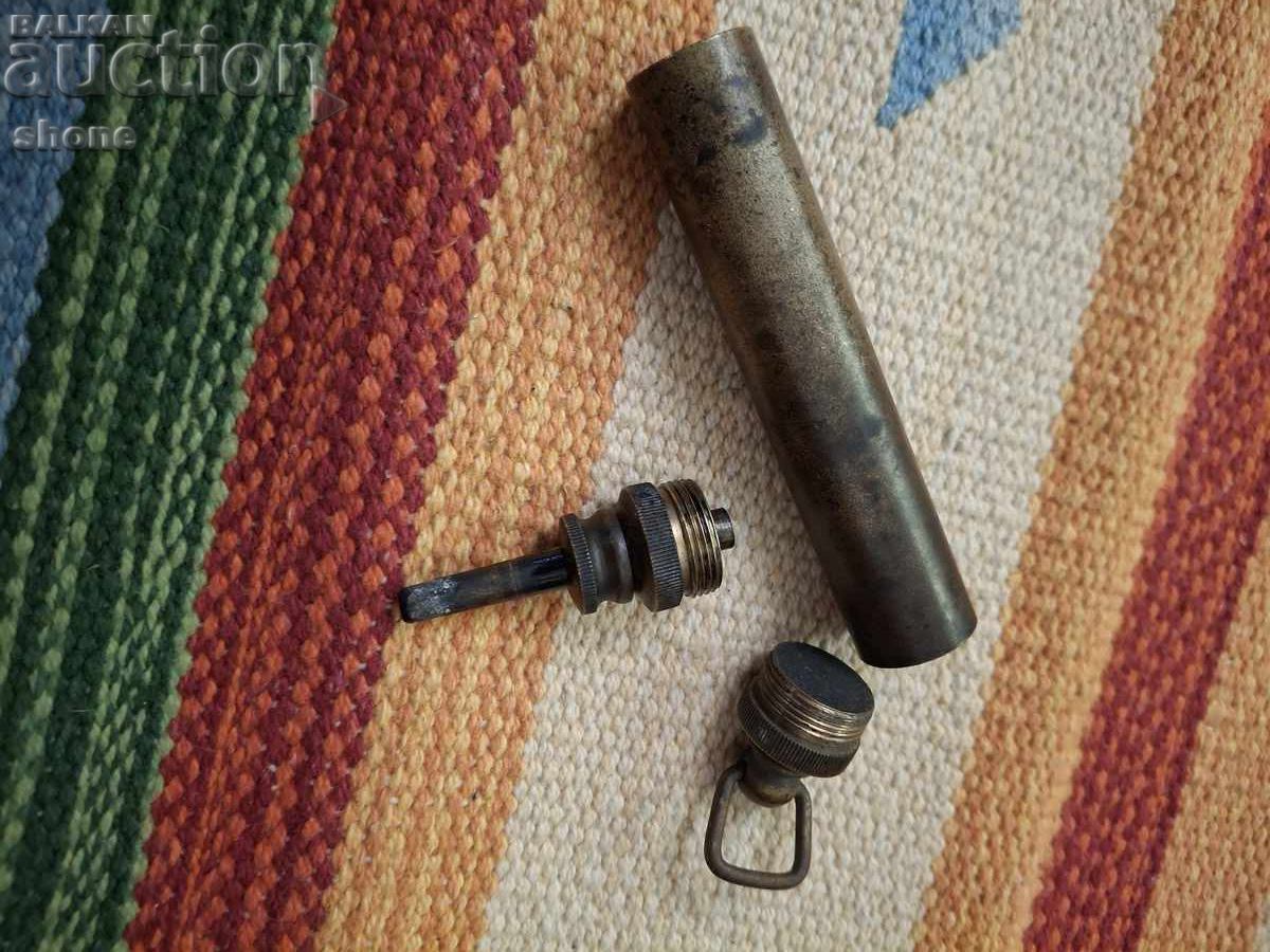 Pulberărie, cutie de praf de pușcă, pistol, pușcă, șisanea, armă cu fitil, armă cu cremene - 6