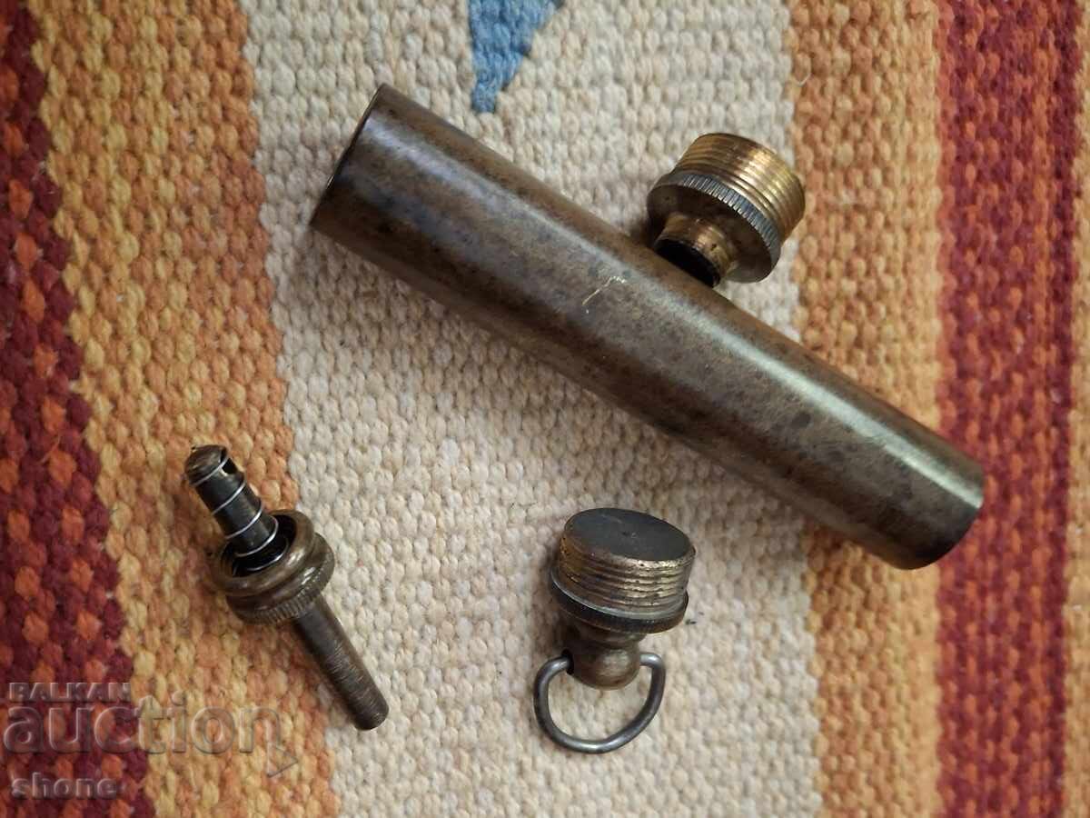Pulberărie, cutie de praf de pușcă, pistol, pușcă, șisanea, armă cu fitil, armă cu cremene - 7