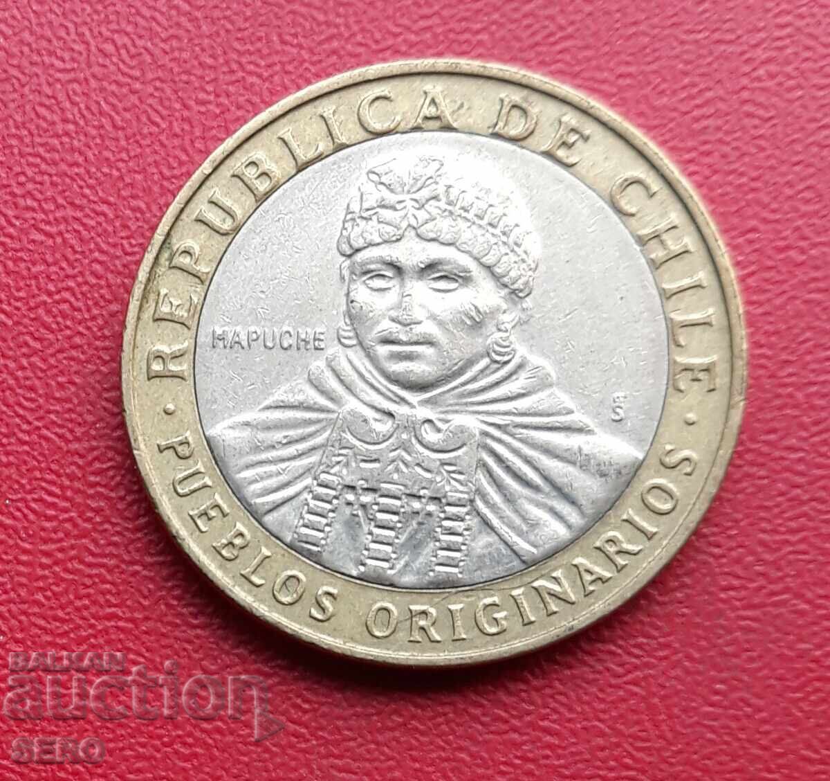 Chile-100 pesos 2012 cu preț € 0.21 | 0.41 BGN