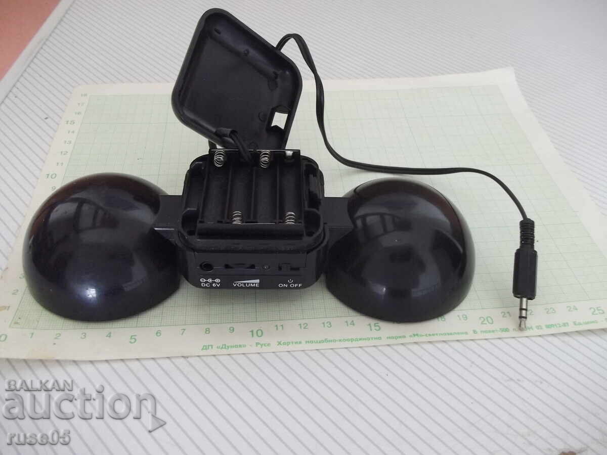 Delivery of "LP1" foldable speakers