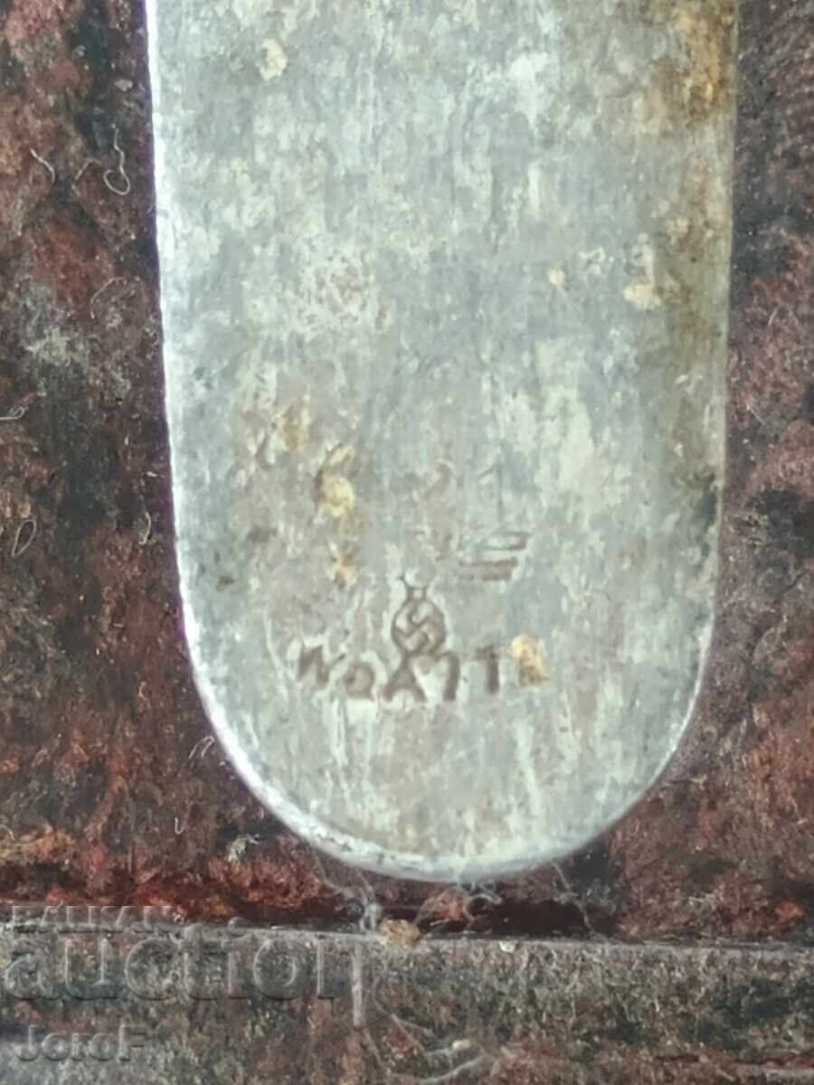 Veche lampă germană cu carbid din perioada lui Hitler - 5