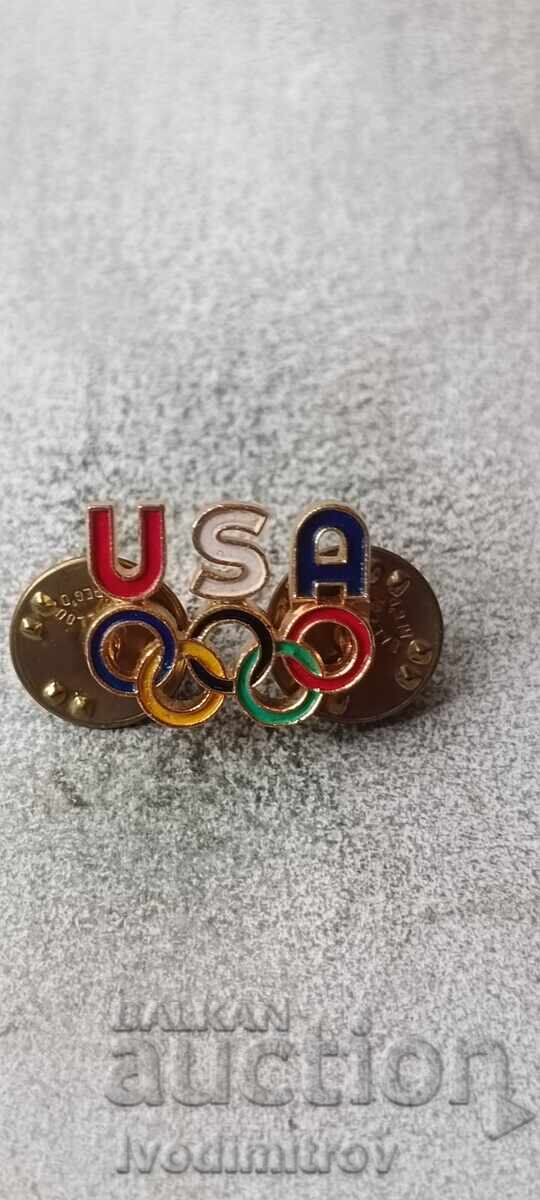 Олимпийска значка USA Олимпийска значка USA
