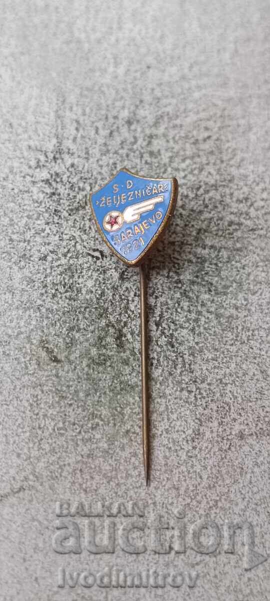 S D Zeljeznicar Sarajevo 1921 pin