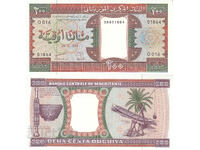 tino37 - MAURITANIA - 200 OUGUIYA - 2001 - UNC