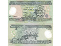 tino37-SOLOMON ISLANDS- 2 DOLLARS-2001-Silver Jubilee-UNC