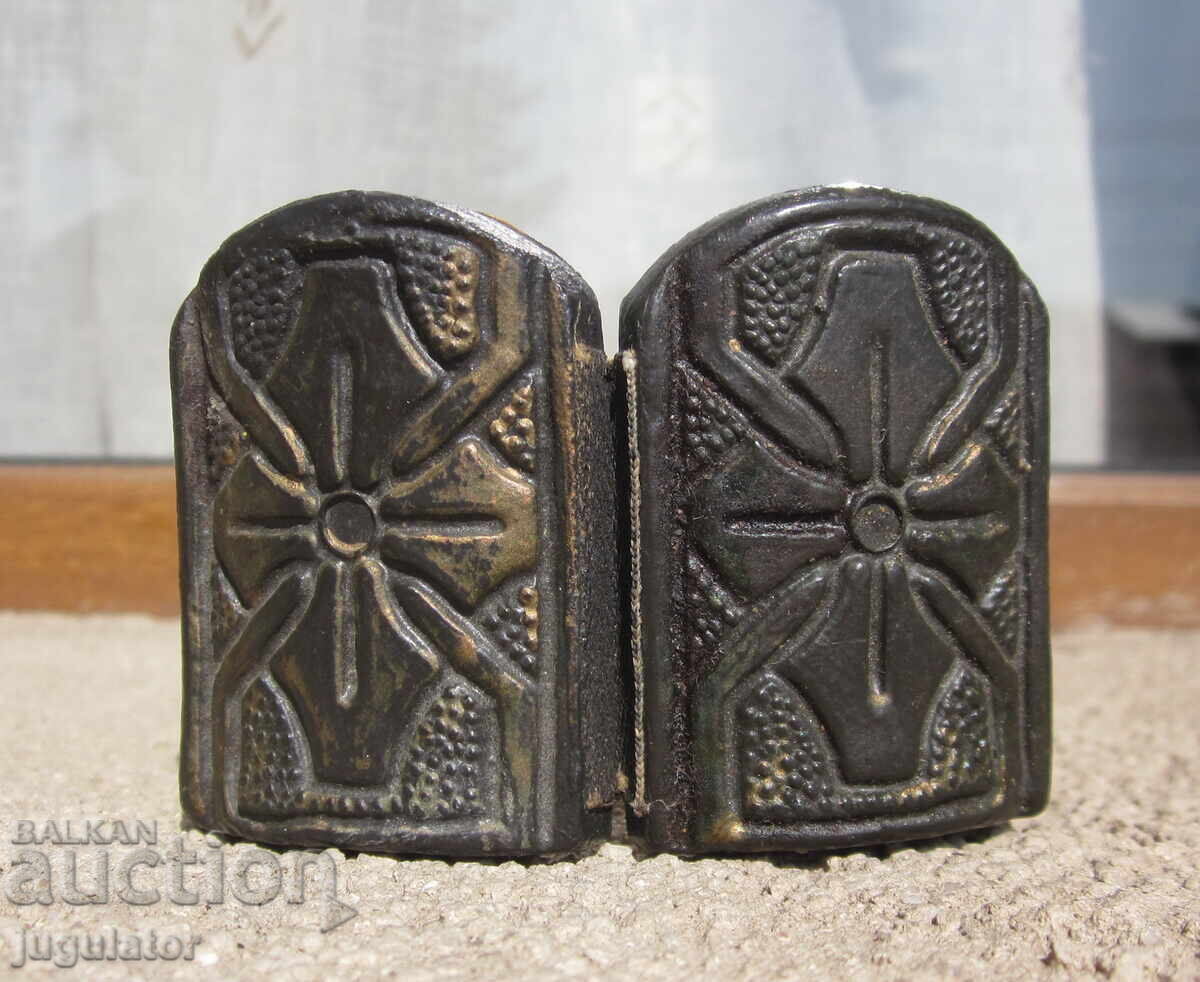 Auction Small Bulgarian home triptych Bulgarian home icon Auction Small Bulgarian home triptych Bulgarian home icon