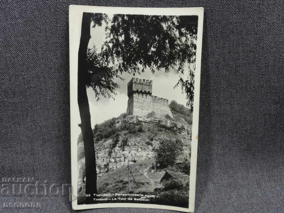 ΠΑΛΙΑ ΡΕΤΡΟ ΚΑΡΤ ΠΟΣΤΑΛ Τ. ΠΟΛΗ ΤΥΡΝΟΒΟ Ο ΠΥΡΓΟΣ ΤΟΥ ΒΑΛΔΟΥΙΝΟΥ