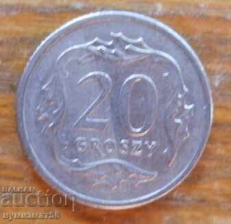 20 groszy 1991 - Polonia