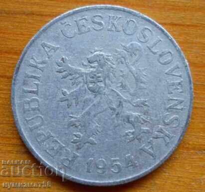 10 Halers 1954 - Cehoslovacia cu preț € 0.50 | 0.98 BGN