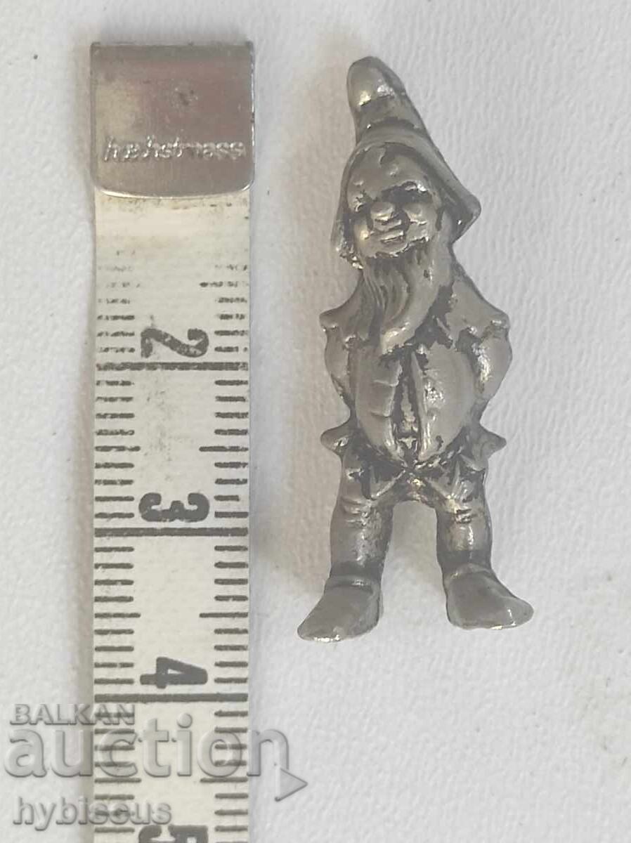 Set of 4 miniature pewter gnomes with price € 2.00 | 3.91 BGN