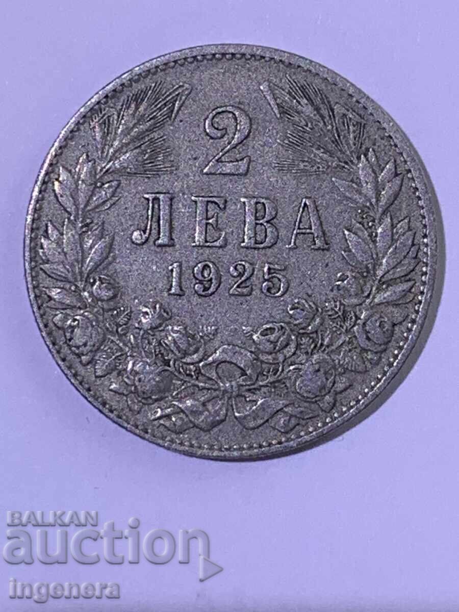 MONEDĂ 2 LEI 1925 G