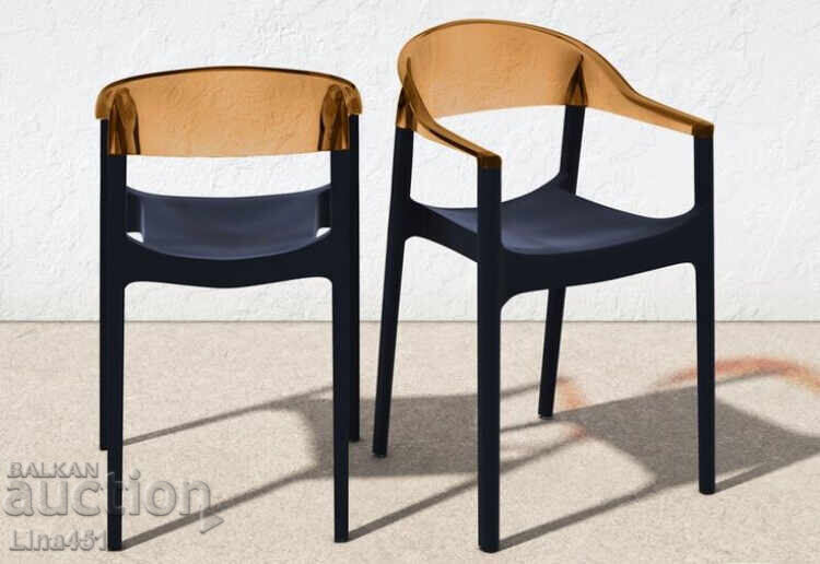 Carmen chairs, polycarbonate
