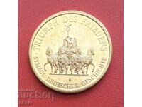 Medal-Germany-200 g. Brandenburg Gate 1991-gilded