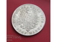 Medal-Germany-Replica of 5 Marks 1876 Prussia