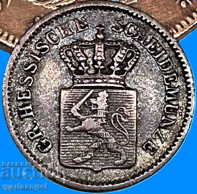 1 kreuzer 1870 Germany Hesse - 7