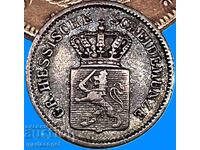 1 kreuzer 1870 Germany Hesse