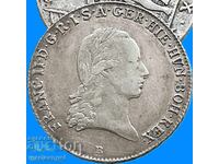 1/2 Thaler 1797 B Austria coronation Kremnica