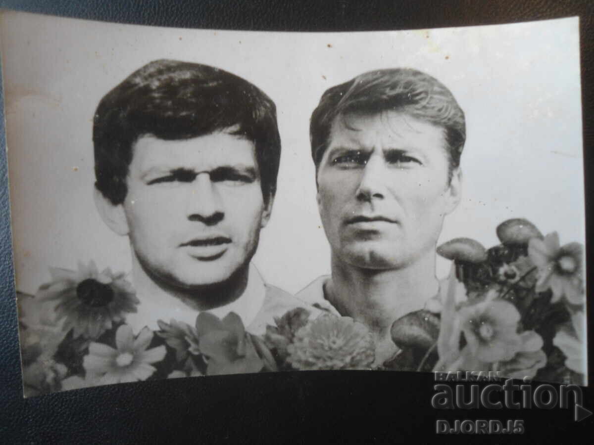 Old photograph, G. Asparuhov and N. Kotkov