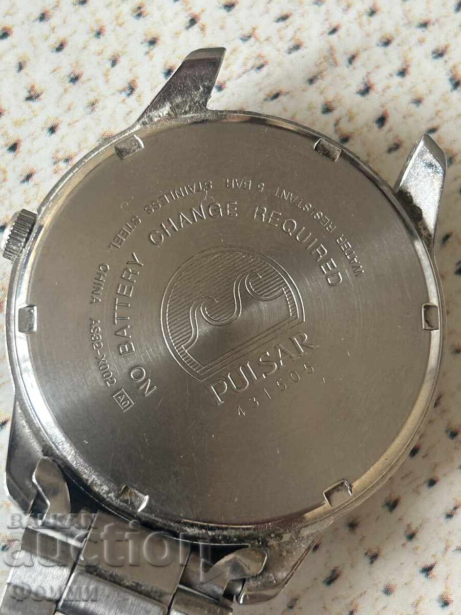 Delivery of Pulsar solar wristwatch