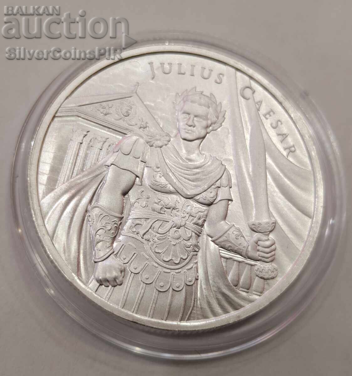 Argint 1 oz Iulius Cezar 2025 Războinici Legendari cu preț € 1.50 | 2.93 BGN