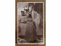 1920s Armenian folk costume, jug, jewelry, headscarf, photo