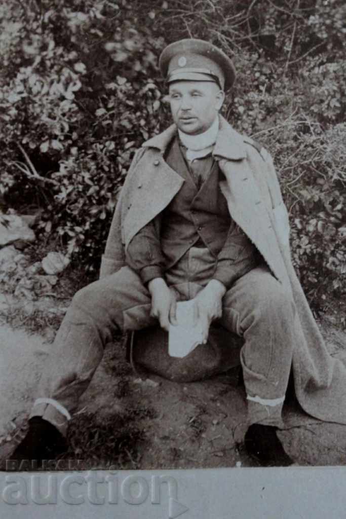 1918 PRIMUL RĂZBOI MONDIAL SOLDAT RĂNIT SCRISOARE POZĂ FOTOGRAFIE