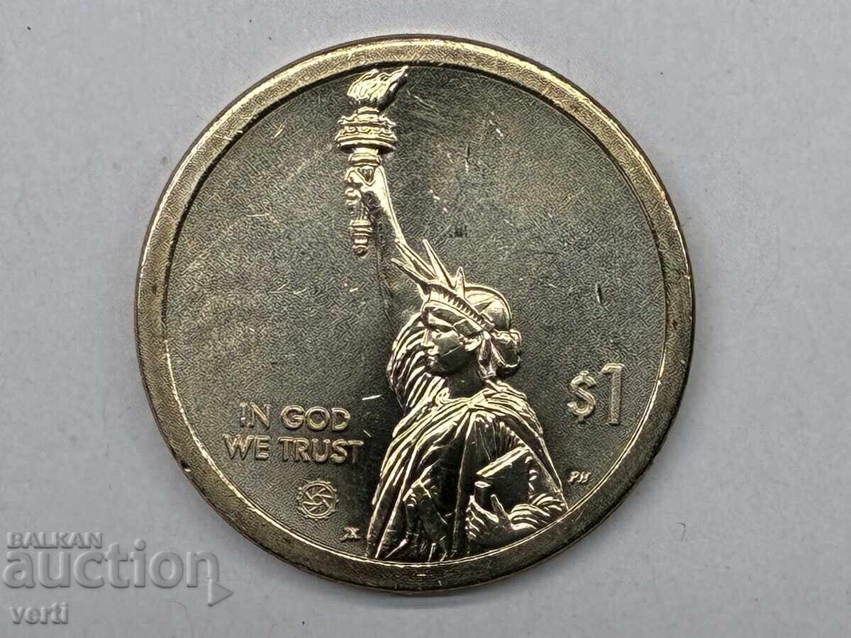 ΗΠΑ 1 δολάριο 2021 P - Νιου Χάμσαϊρ με τιμή € 5.00 | 9.78 BGN ΗΠΑ 1 δολάριο 2021 P - Νιου Χάμσαϊρ με τιμή € 5.00 | 9.78 BGN