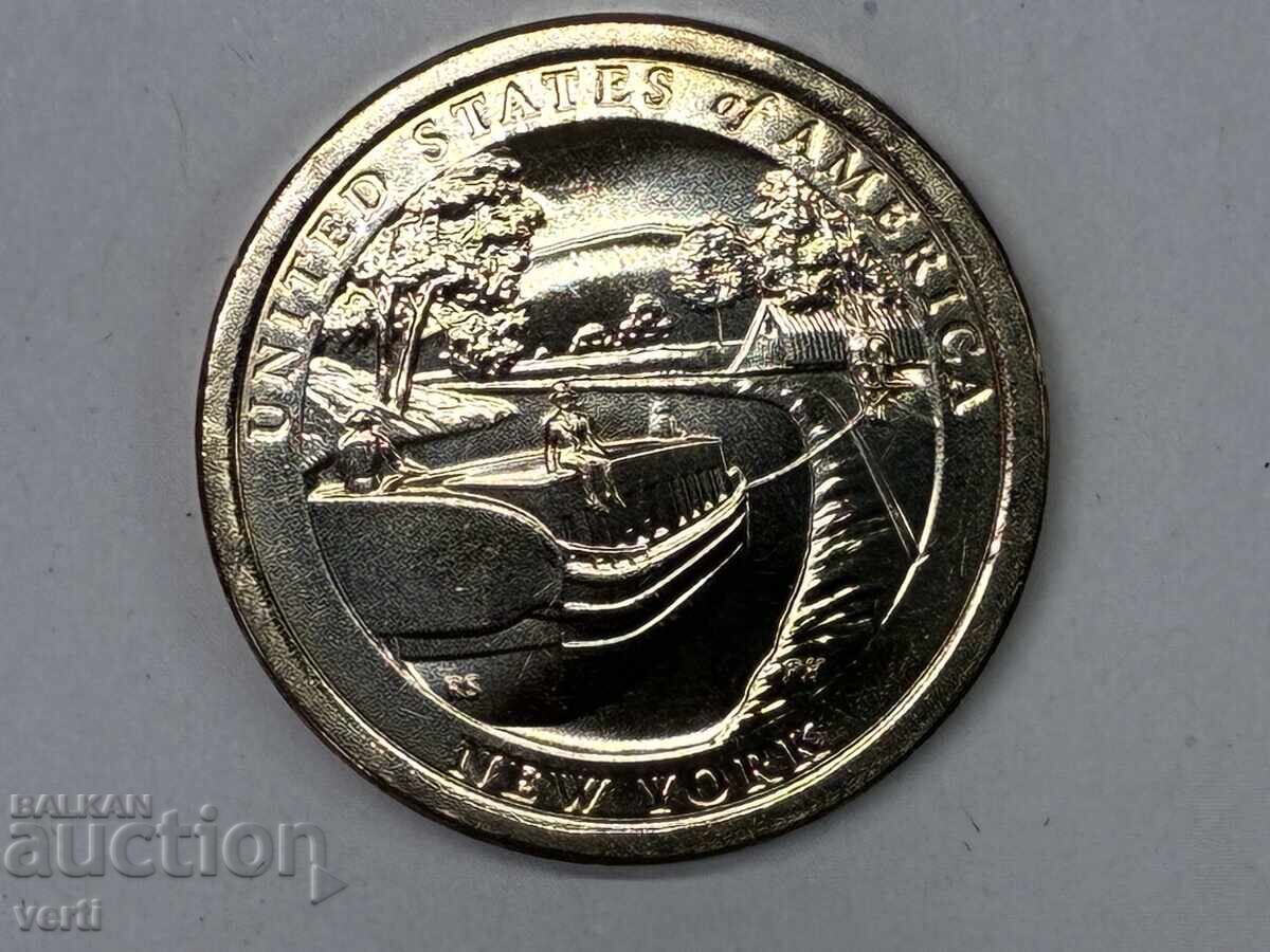 USA 1 Dollar 2021 D - New York