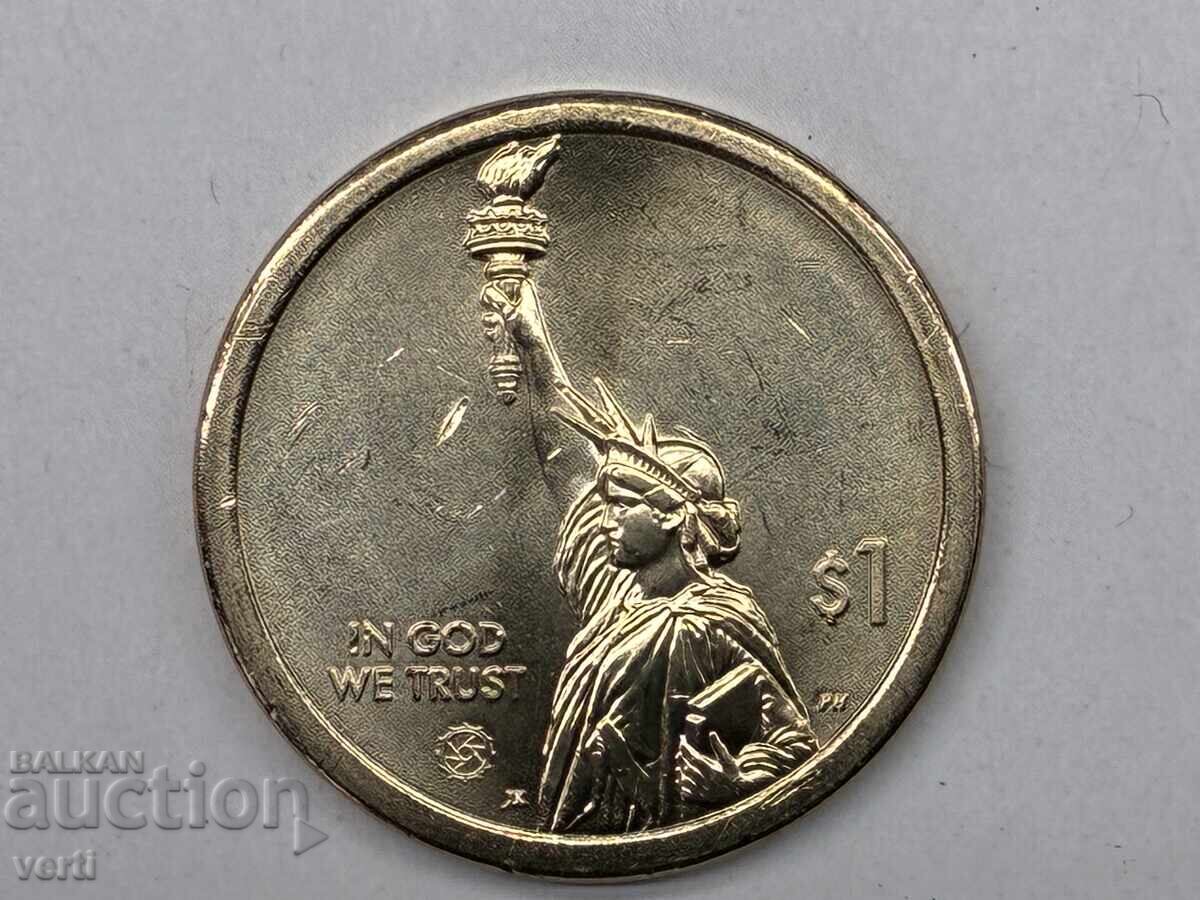 САЩ 1 долар 2021 P - Северна Каролина. с цена € 5.00 | 9.78 лв. САЩ 1 долар 2021 P - Северна Каролина. с цена € 5.00 | 9.78 лв.