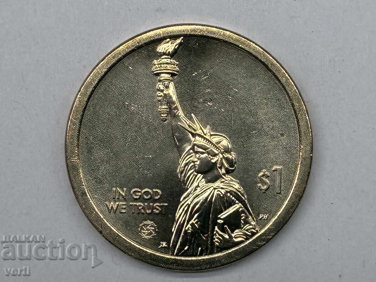 USA 1 Dollar 2021 D - North Carolina with price € 5.00 | 9.78 BGN