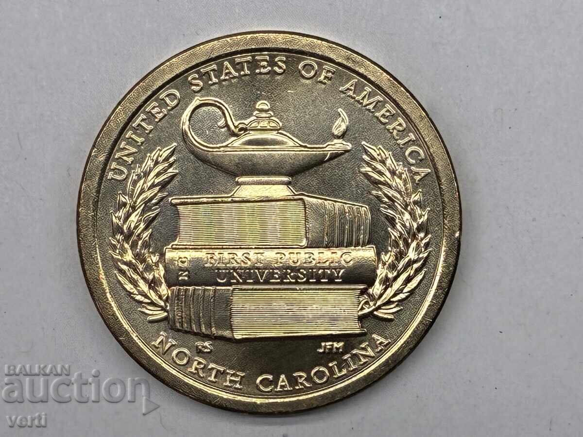USA 1 Dollar 2021 D - North Carolina