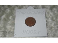 1 cent de euro Portugalia 2002