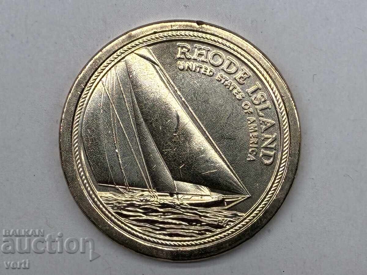 ΗΠΑ 1 δολάριο 2022 P - Ρόουντ Άιλαντ