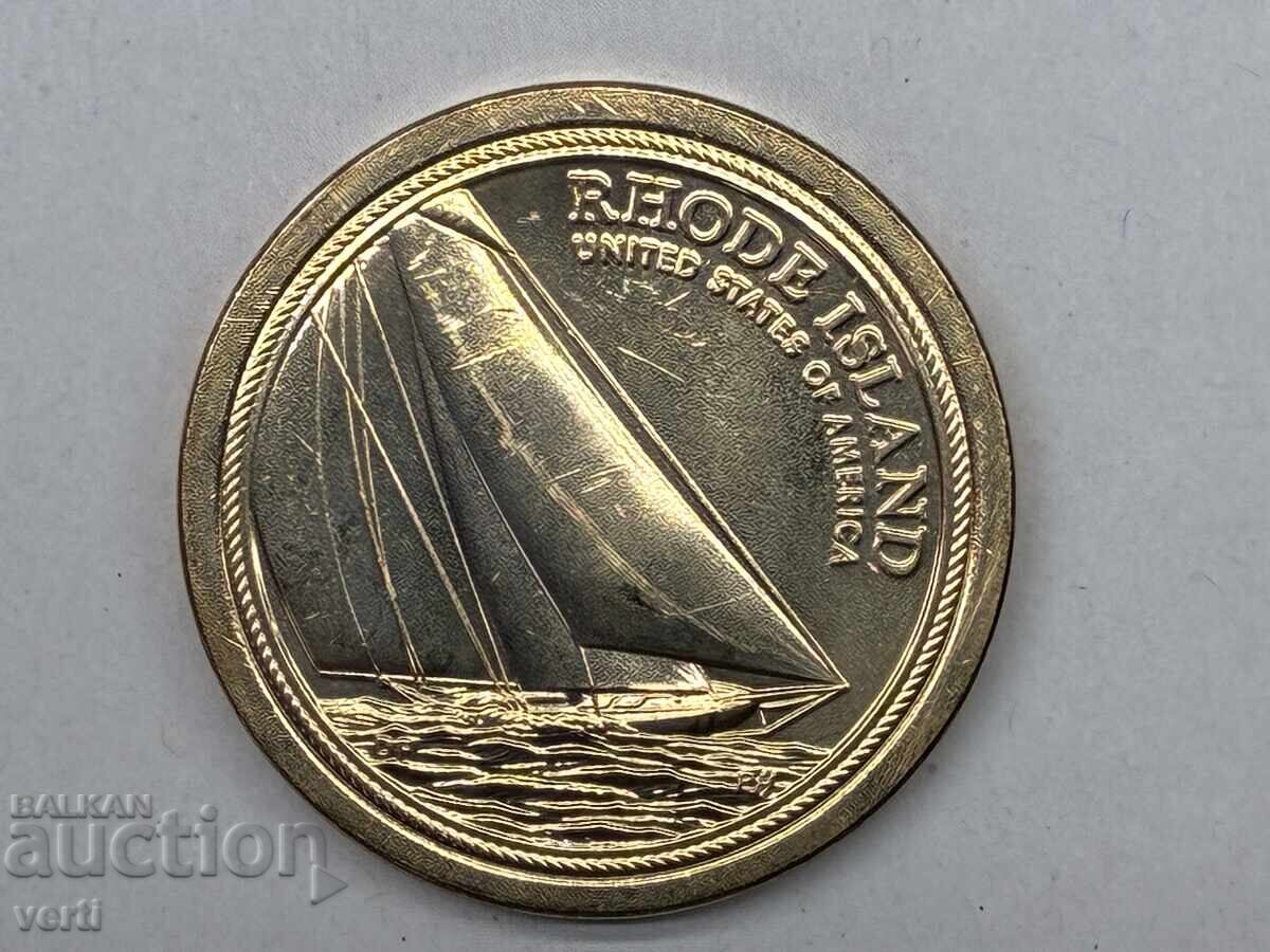 ΗΠΑ 1 δολάριο 2022 D - Ρόουντ Άιλαντ