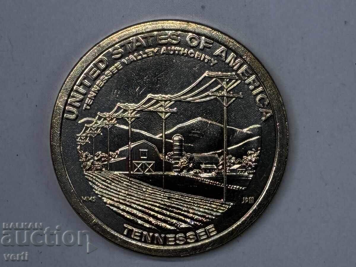 ΗΠΑ 1 δολάριο 2022 D - Tennessee Valley Authority