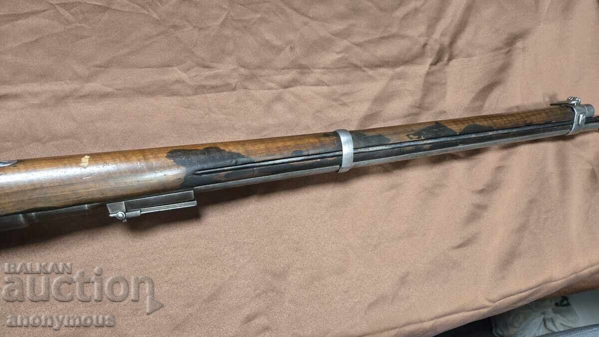 Pușcă Imperiul Otoman, Turcia Mauser 1887 cu tub - 7