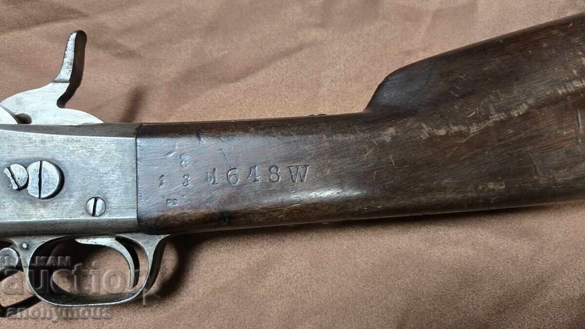 Remington Rolling Block rifle in perfect condition Sweden - 5
