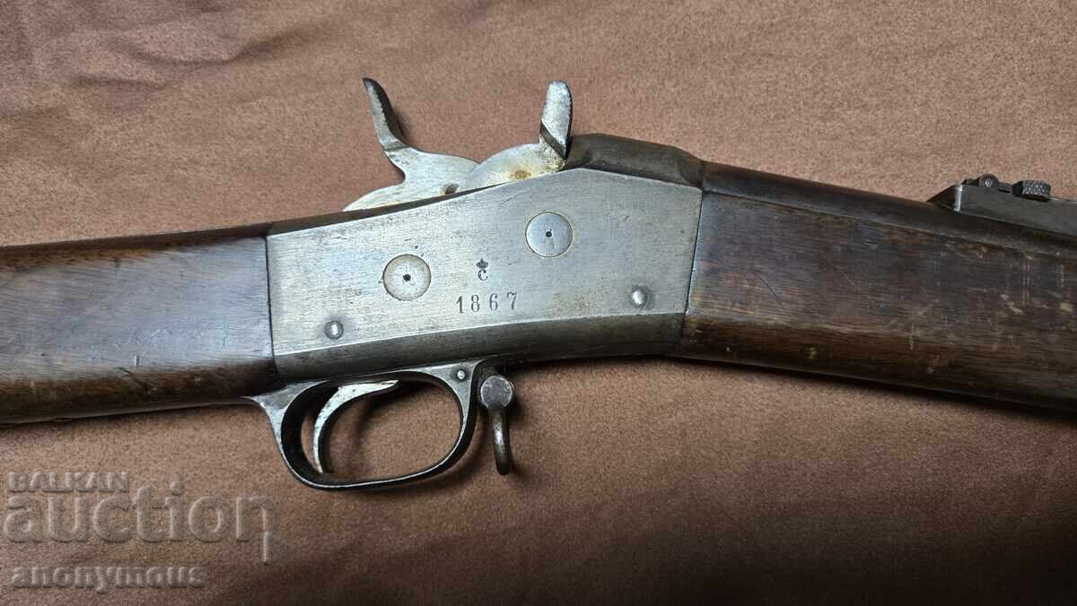 Remington Rolling Block rifle in perfect condition Sweden