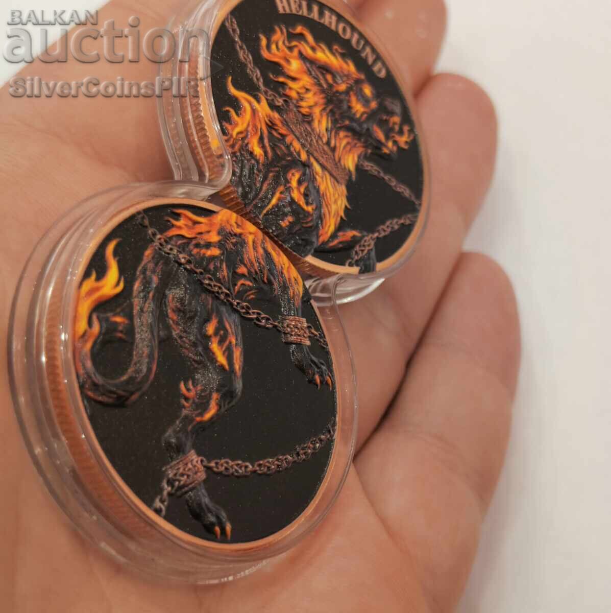Licitație Monedă 1 oz Fenrir Câinele Diavolului 2026 Round Licitație Monedă 1 oz Fenrir Câinele Diavolului 2026 Round