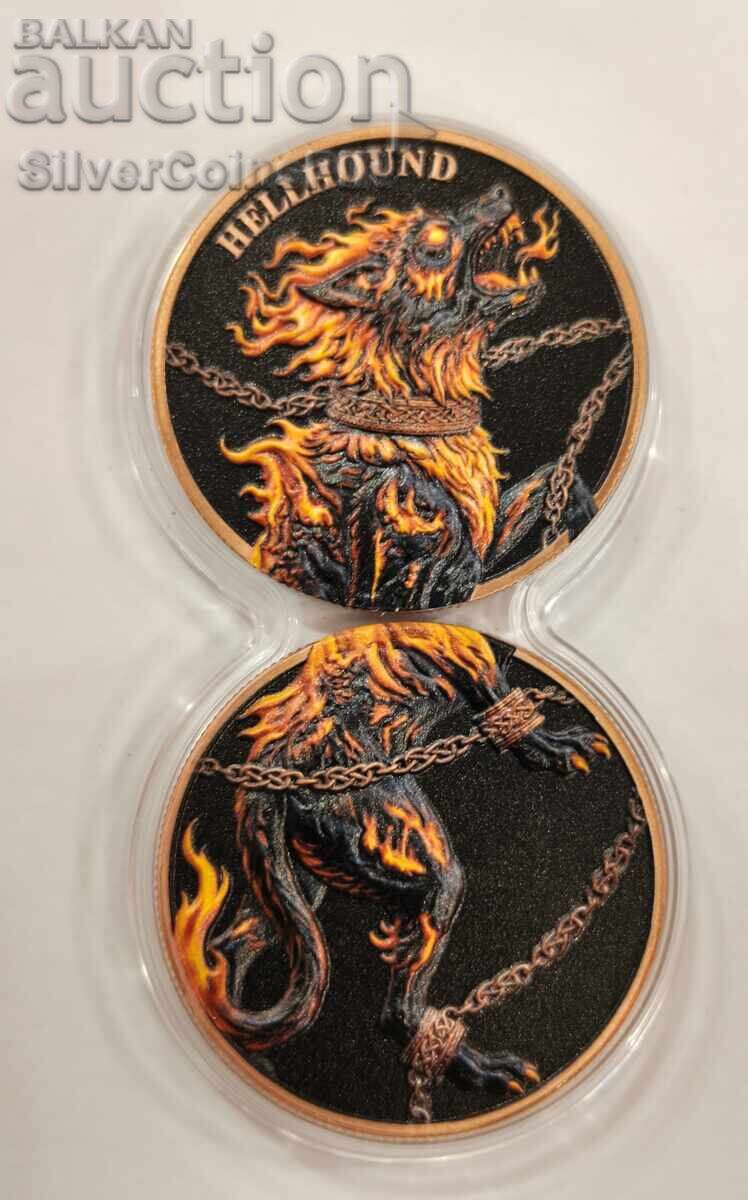 Monedă 1 oz Fenrir Câinele Diavolului 2026 Round Monedă 1 oz Fenrir Câinele Diavolului 2026 Round